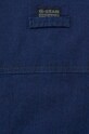 G-Star rochie din bumbac D23316.D309 bleumarin