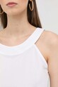 Armani Exchange sukienka bawełniana 3RYA23.YNWQZ beżowy