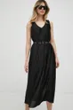 czarny Armani Exchange sukienka