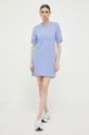 Платье Armani Exchange голубой