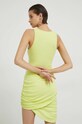 Îmbrăcăminte GCDS rochie din bumbac SS23W590112 verde