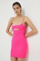 GCDS rochie mini roz SS23W670801