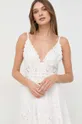 λευκό Βαμβακερό φόρεμα Weekend Max Mara