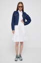 Bavlnené šaty Polo Ralph Lauren 211911667 biela SS23