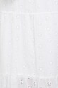 Hollister Co. rochie din bumbac KI359.3128.100 alb