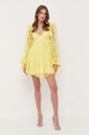 For Love & Lemons sukienka CD2962.SP23 żółty SS23