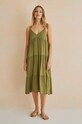 women'secret sukienka JAMAICA casual zielony 5545114