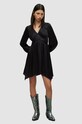 AllSaints sukienka ESTA DRESS casual czarny WD321Y