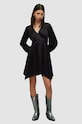 AllSaints sukienka ESTA DRESS casual czarny WD321Y