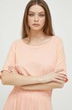 Βαμβακερό φόρεμα Deha πορτοκαλί D83202.75210