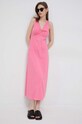 Îmbrăcăminte Deha rochie din bumbac D83201.75320 violet
