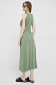 Deha sukienka bawełniana D83201.75607 zielony SS23