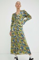 Gestuz sukienka z domieszką jedwabiu Floria multicolor 10906990
