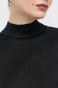 Pamučna haljina Karl Lagerfeld 231W1353 crna