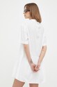 Odzież Patrizia Pepe sukienka bawełniana 2A2503.A9B9 biały