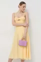 Patrizia Pepe sukienka żółty