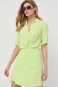 Odzież Patrizia Pepe sukienka 2A2576.A8I1 zielony