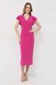 Patrizia Pepe sukienka 2A2602.A049 różowy SS23