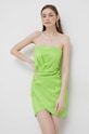 Artigli sukienka z elastanem zielony AA36347.LIME