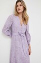 Ivy Oak sukienka IO1123S7540 fioletowy SS23