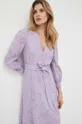 Obleka Ivy Oak vijolična