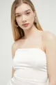 biały Hollister Co. sukienka