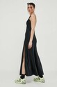 Šaty Abercrombie & Fitch KI159.3121.900 čierna SS23