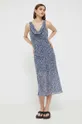 Φόρεμα Abercrombie & Fitch μπλε