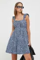 kék Abercrombie & Fitch vászon ruha