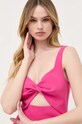 Φόρεμα Bardot ροζ 58702DB.POP.PINK
