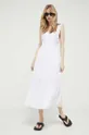 Abercrombie & Fitch sukienka biały