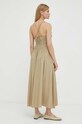 Oblačila Obleka iz mešanice lana Bruuns Bazaar Oxalis Franca BBW3392 bež