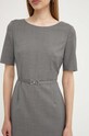 BOSS rochie din lana 50490041 gri