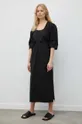 Βαμβακερό φόρεμα Day Birger et Mikkelsen Megan μαύρο