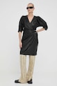 2NDDAY rochie de piele 2232526613 negru SS23