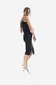 MCQ rochie de mătase slip negru 663541RQB021000