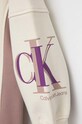 Dziewczynka Calvin Klein Jeans sukienka dziecięca IG0IG01899.PPYX beżowy