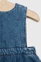 DÍVKA Dětské riflové šaty Tommy Hilfiger KG0KG07025.PPYX modrá