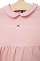 Haljina za bebe Tommy Hilfiger  95% Pamuk, 5% Elastan