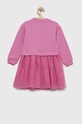 Guess sukienka dziecięca K3RK08.KA6V0.PPYX fioletowy SS23