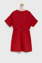 Παιδικό βαμβακερό φόρεμα Pepe Jeans PJL GJ Non-denim κόκκινο