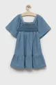 Παιδικό φόρεμα τζιν Pepe Jeans Bay μπλε