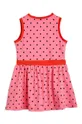 Παιδικό φόρεμα Mini Rodini ροζ