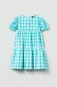 πράσινο Παιδικό βαμβακερό φόρεμα OVS Για κορίτσια