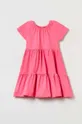 ροζ Παιδικό βαμβακερό φόρεμα OVS Για κορίτσια