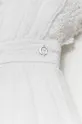 λευκό Παιδικό βαμβακερό φόρεμα Guess