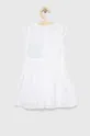 Guess sukienka bawełniana dziecięca biały