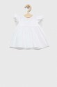 Jamiks sukienka bawełniana niemowlęca ARWENA.II.JLF055.G biały SS23