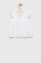 Dziewczynka Jamiks sukienka bawełniana niemowlęca ARWENA.II.JLF055.G biały