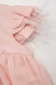 ροζ Βρεφικό βαμβακερό φόρεμα Jamiks